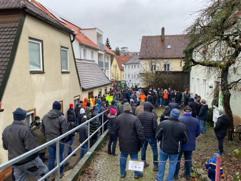 „Besuch“ bei Grünen-MdL Martin Stümpfig