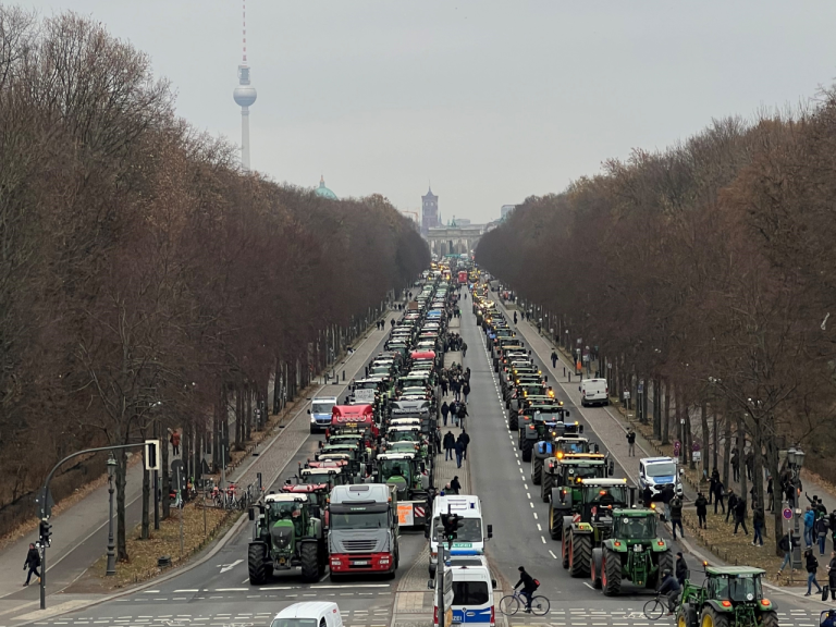 Agrardiesel-Demo Berlin