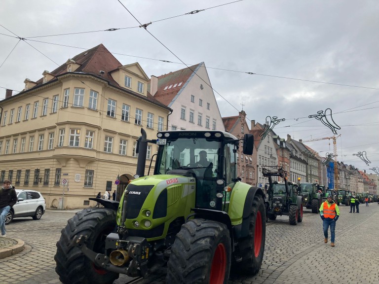 gegen Abschaffung Agrardiesel