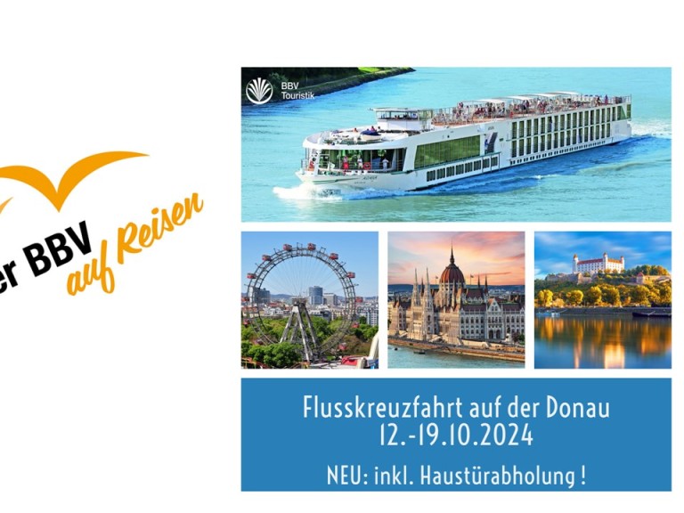 Flußkreuzfahrt Donau 2024