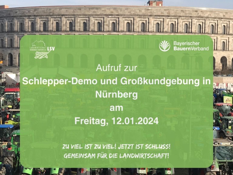 2024-01-12-Banner Demo Nürnberg
