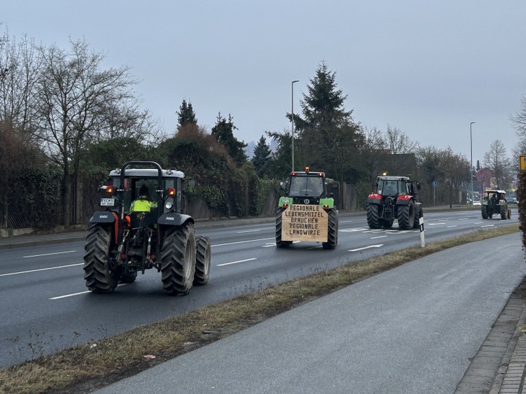 Protesttag in Kronach am 31. Januar