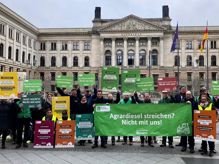 Demo vor Bundesrat am 22. März 2024