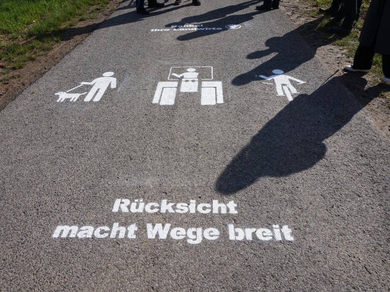 Rücksicht macht Wege breit