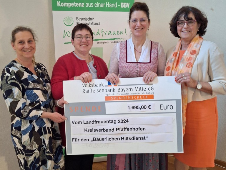 Spendenübergabe