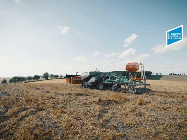 Feldroboter auf Feld