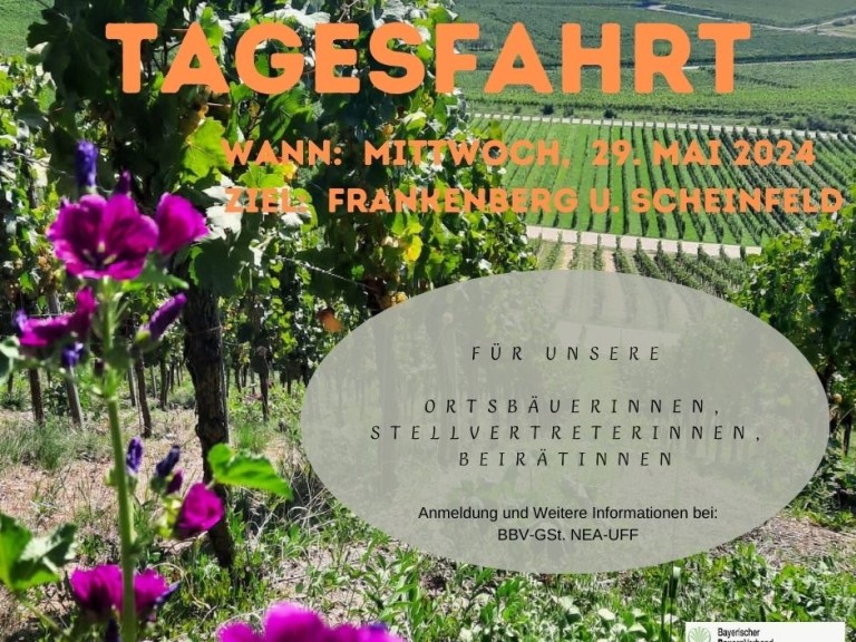 Tagesfahrt BBV-Landfrauengruppe 29.05.2024 BBV NEA-UFF
