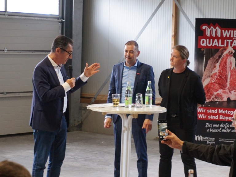 Besuch Bundeslandwirtschaftsminister Czem Özdemir
