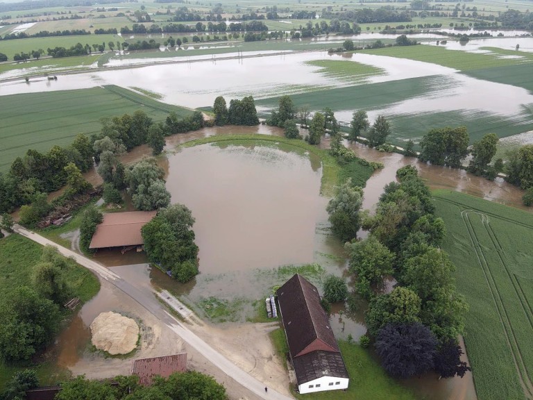 Hochwasser Donau-Ries
