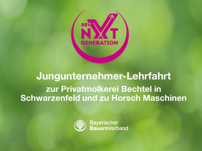 Jungunternehmer Lehrfahrt