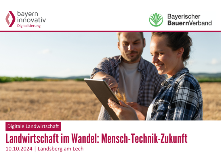 Digitalisierung für Acker und Büro