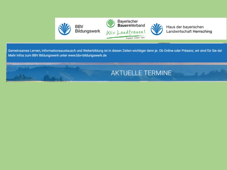 Bildungswerk Angebote