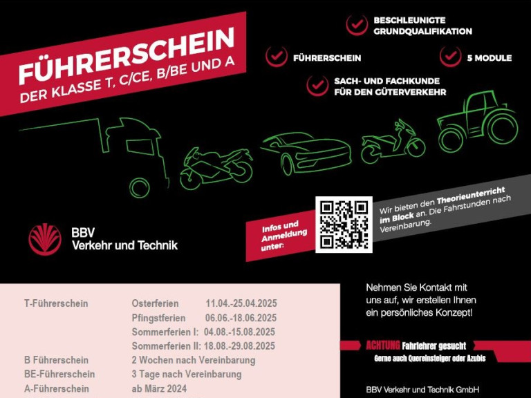 Verkehr und Technik Termine 2025