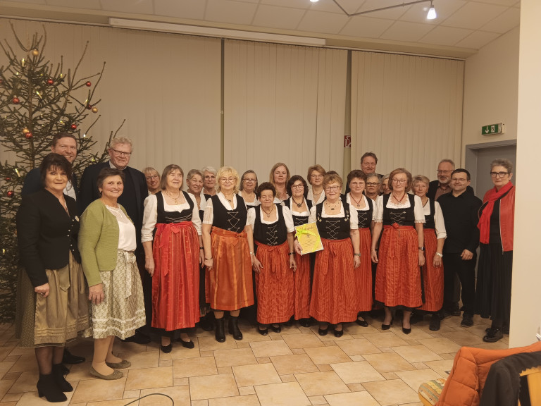 Ehrungen und Jubiläum Landfrauenchor Bayreuth