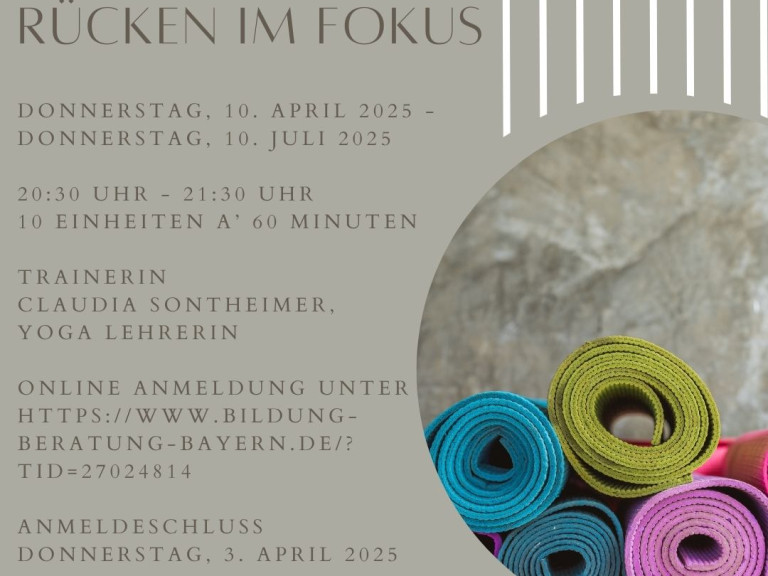 Rücken im Fokus