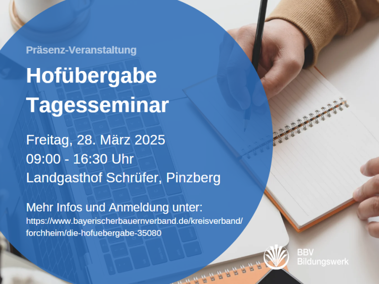 Die Hofübergabe 28.03.2025