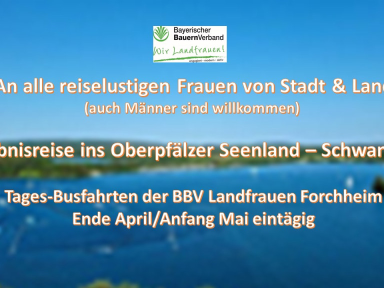 Landfrauenfahrt Schwandorf 2025