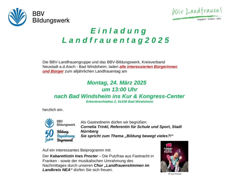 Landfrauentag 2025 KV NEA-BW