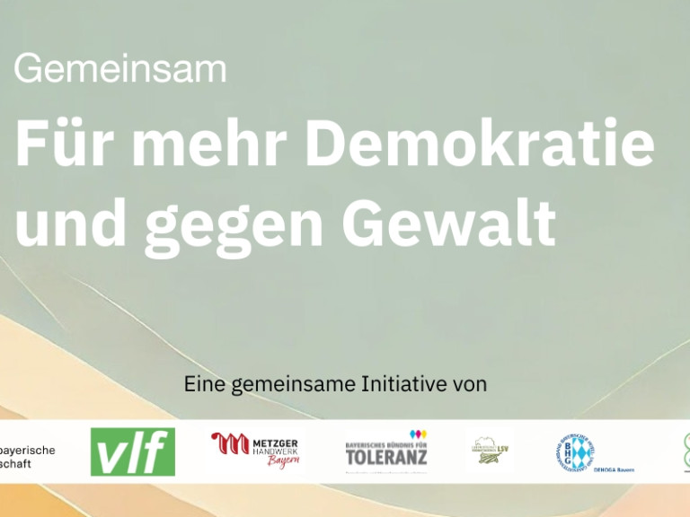 Banner Demo Demokratie
