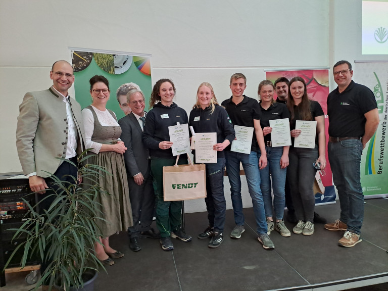 Finalisten Berufswettbewerb der Deutschen Landjugend