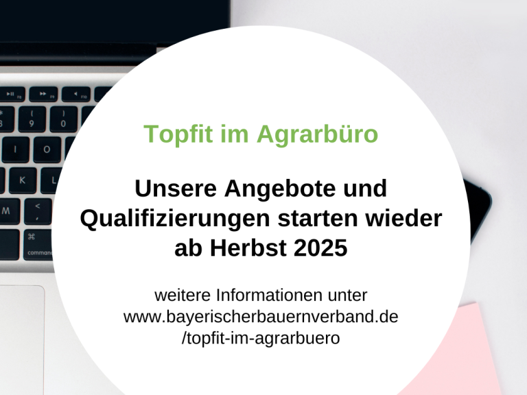 Qualifizierung Agrarbürofachkraft 2025/26
