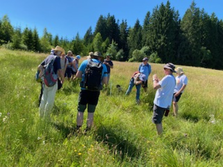 Gruppenbild bei Erkundung
