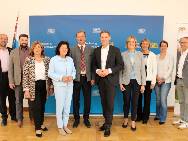 Regierung von Niederbayern im Austausch mit dem Bayerischen Bauernverband Bezirksverband Niederbayern