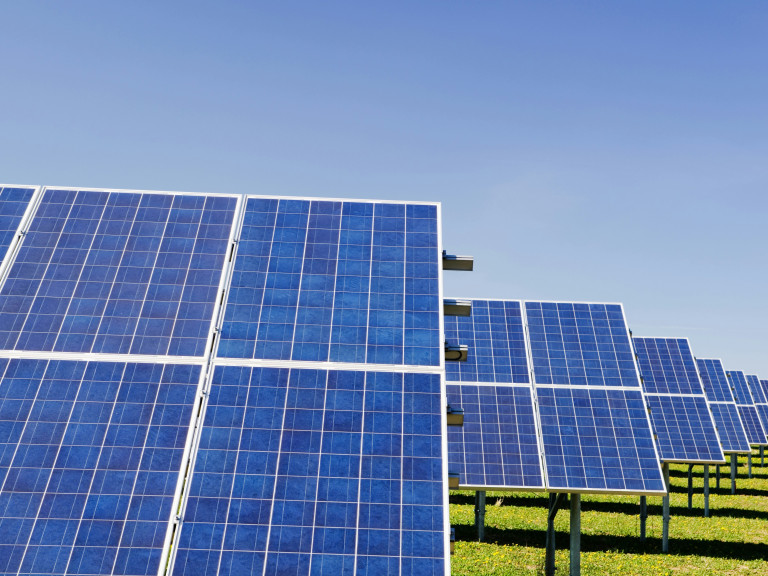 Freiflächen PV Anlage