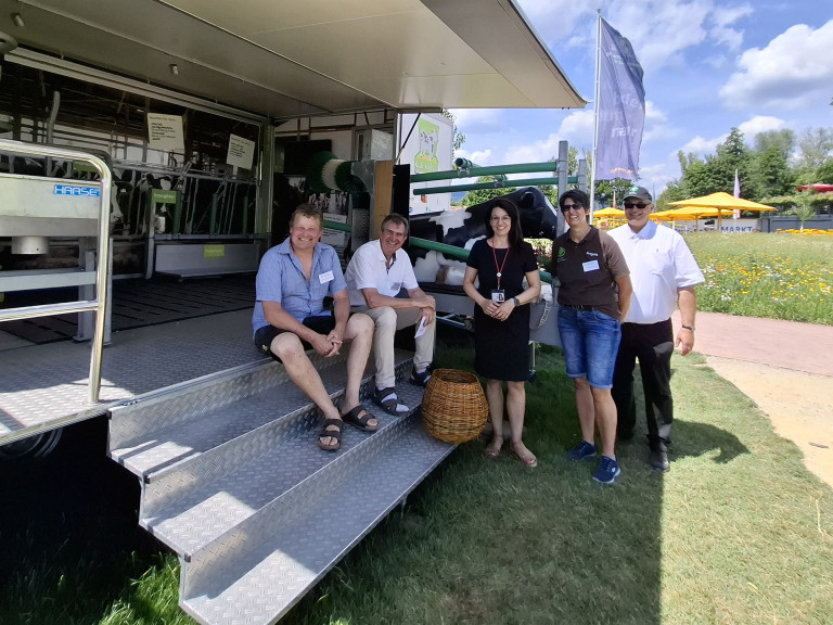 Stand auf der Landesgartenschau in Furh
