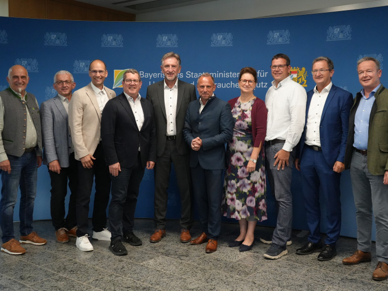 BBV-Präsidentenkonferenz im Austausch mit Umweltminister Glauber 