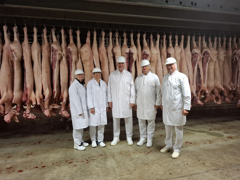 BBV besucht Schlachthof Landshut 