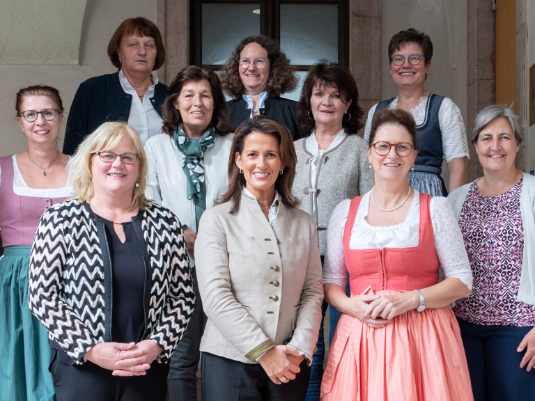 BBV Landfrauen bei Michaela Kaniber Jahresgespräch