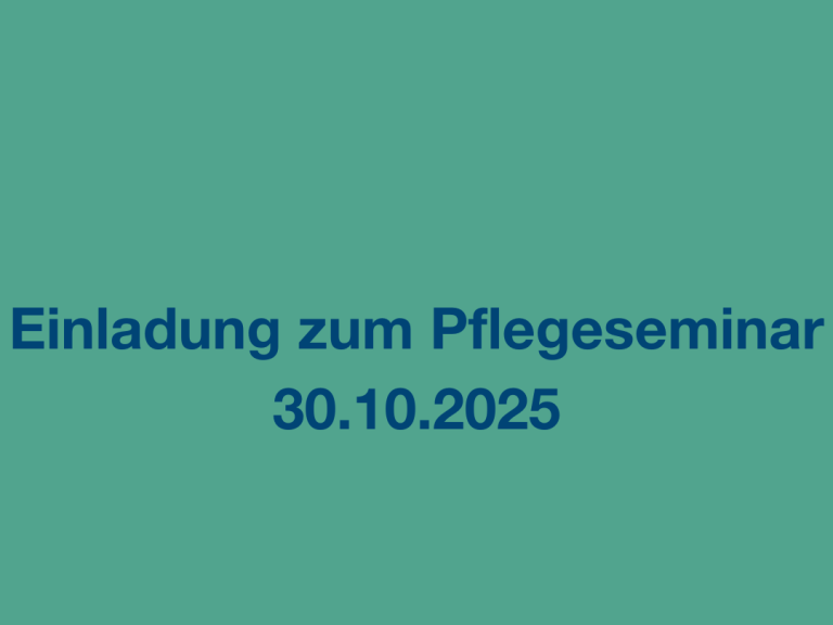 Pflegeseminar