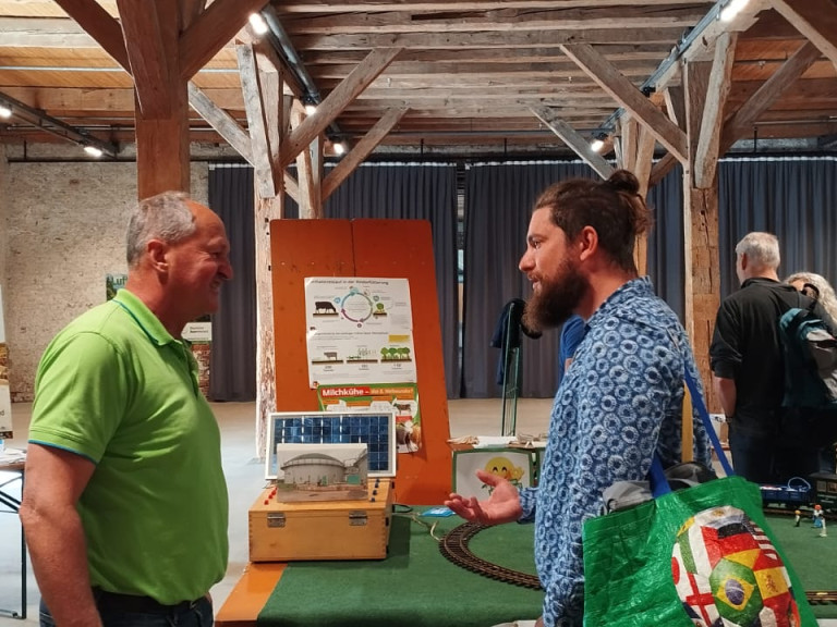 Kreisobmann Matthias Heitmayr im Gespräch