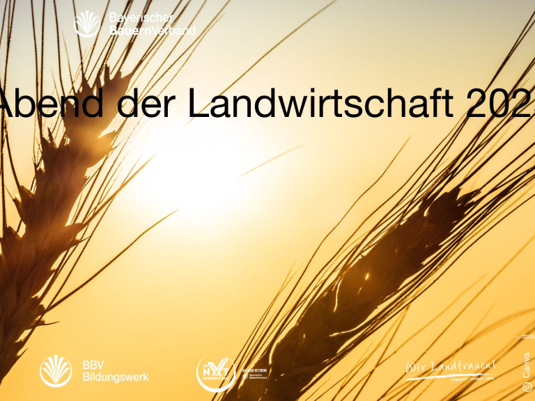 Einladung zum Abend der Landwirtschaft 2025 des BBV Kreisverbandes Aichach-Friedberg  Einladung zum Abend der Landwirtschaft 2025 des BBV Kreisverbandes Aichach-Friedberg