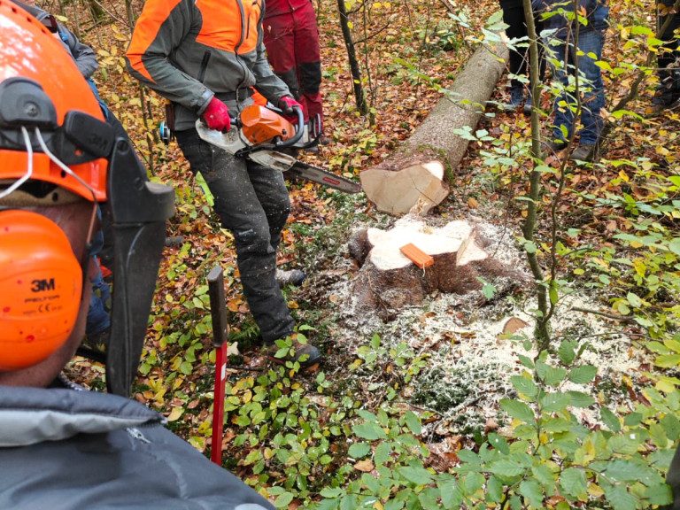 Schulung „Sicherer Einsatz der Forstseilwinde“