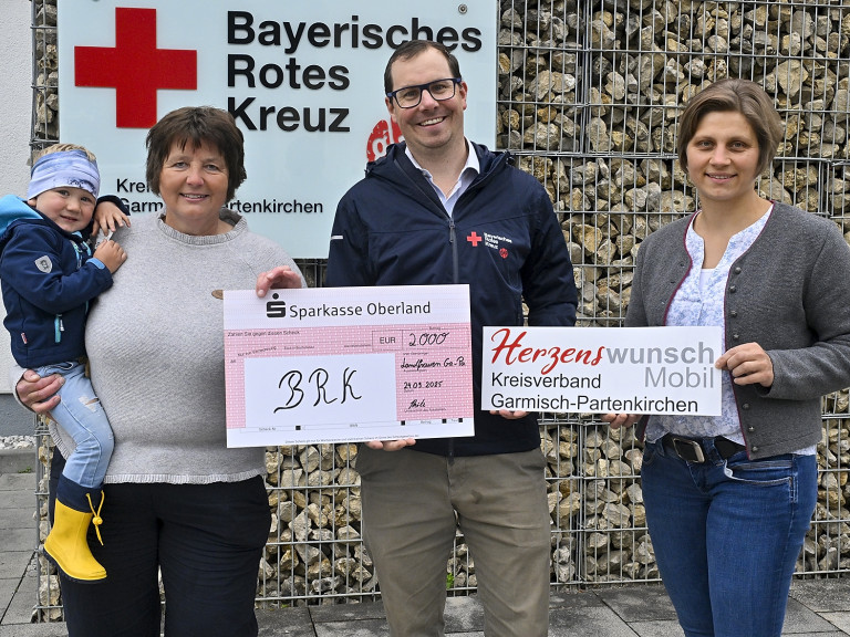 2025 BRK Spendenübergabe GAP Landfrauen