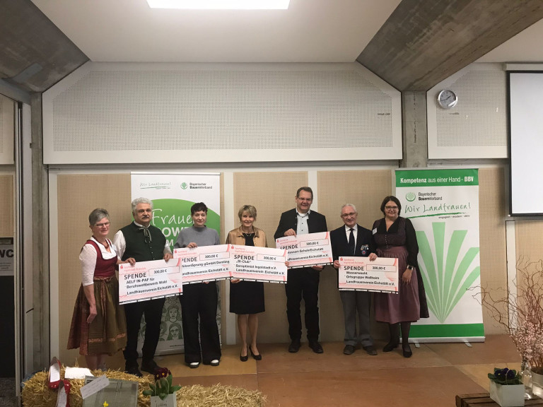 Spendenscheckübergabe