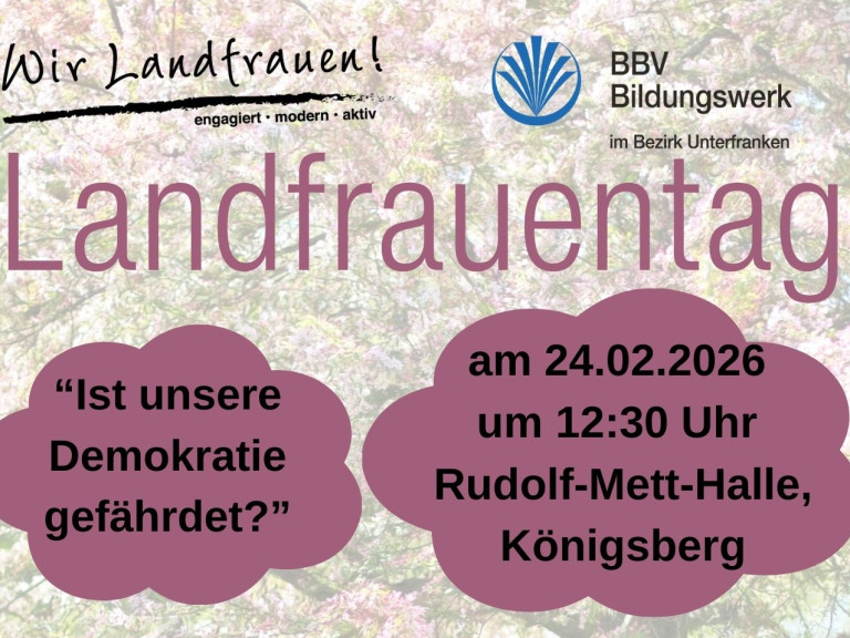 Landfrauentag Haßberge 2026