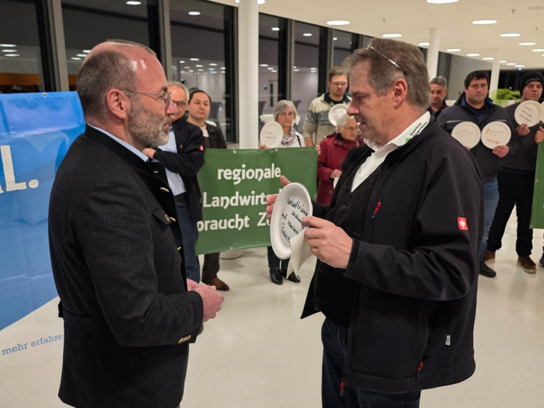 Klare Botschaft aus der Landwirtschaft an Europa!