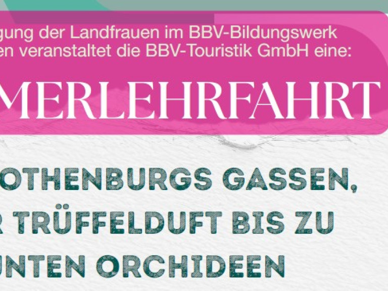 Lehrfahrt Kitzingen 2026