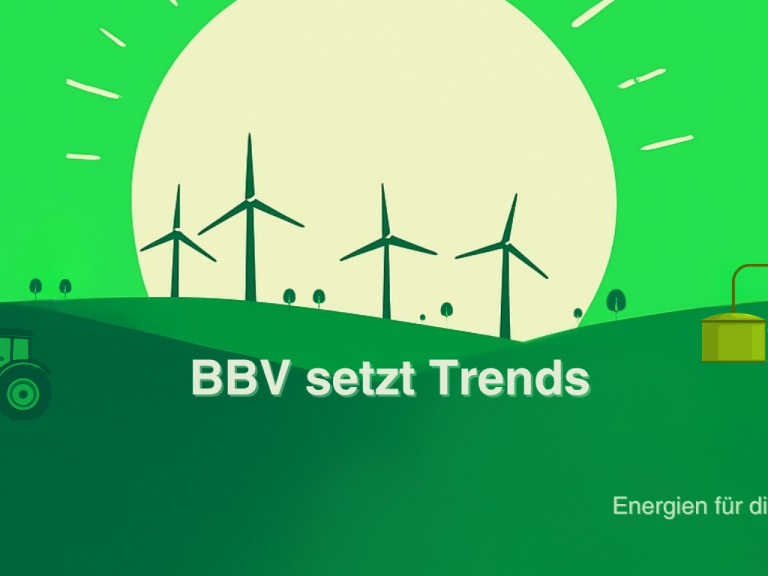 BBV setzt Trends - Energien für die zukunft 