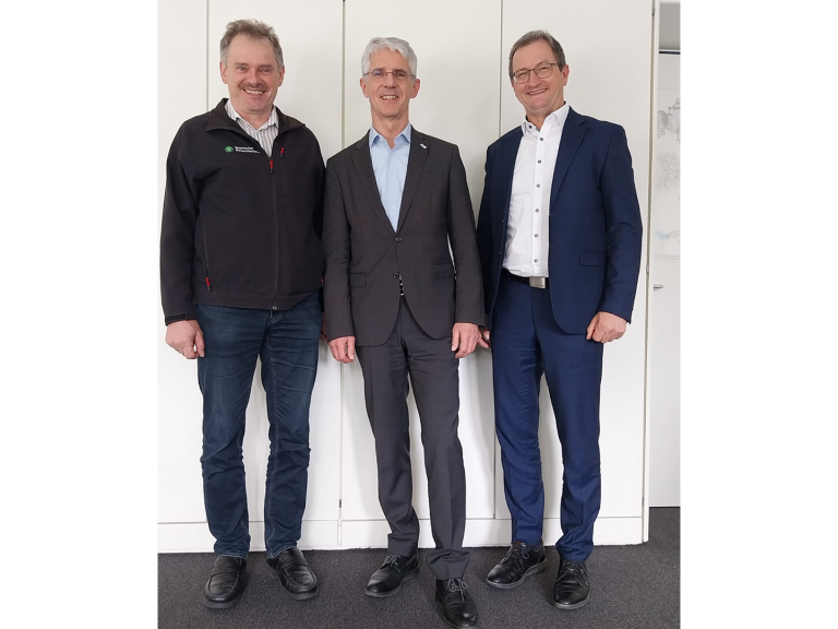 Erwin Auernhammer, Dr. Michael Köstler (Geschäftsführer der TSK), Siegfried Jäger