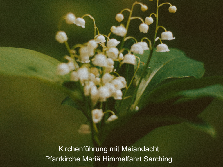 Einladung zur Maiandacht