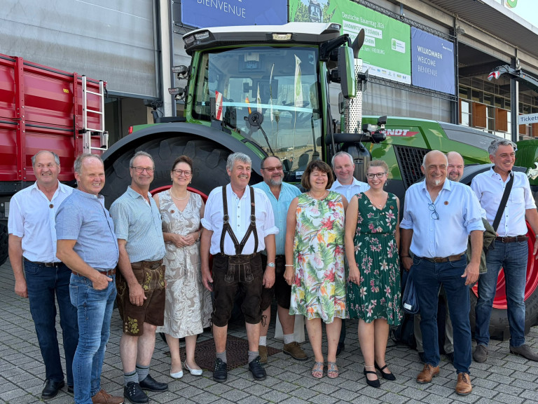 Oberbayerische Delegierte beim Bauerntag