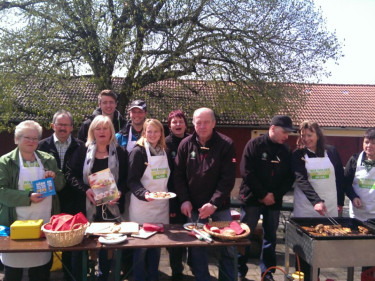 KV-Ansbach beim Grillen 