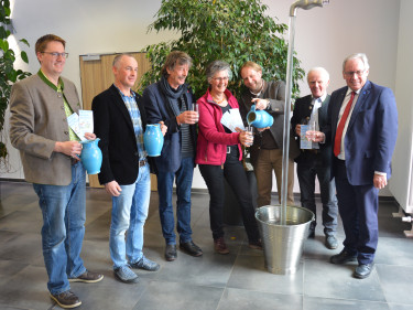 Pressetermin Übergabe Wasserflyer