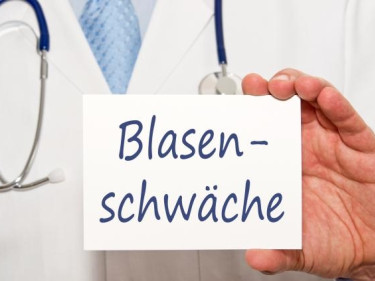 Schriftzug Blasenschwäche