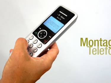 Telefonhörer Montagstelefon