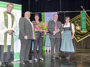 70 Jahre KV Dillingen-Fahne